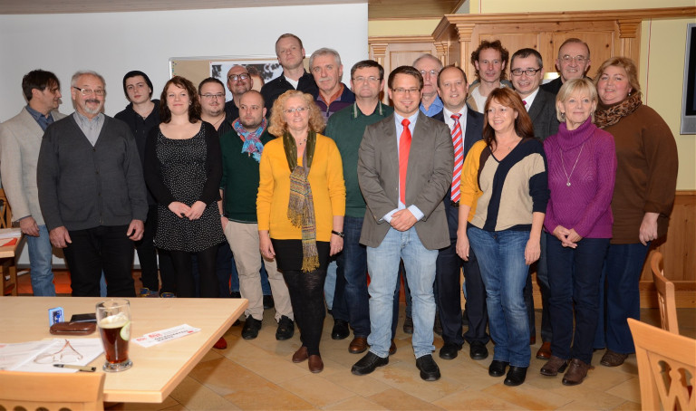 Gruppenfoto Stadtratskandidaten